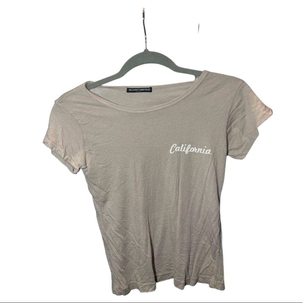 brandy melville california cropped tee